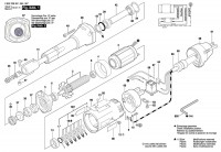 Bosch 0 602 228 384 GERADSCHLEIFER Hf Straight Grinder Spare Parts